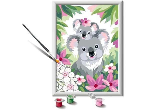 Ravensburger CreArt Koala Cuties Paint by Numbers