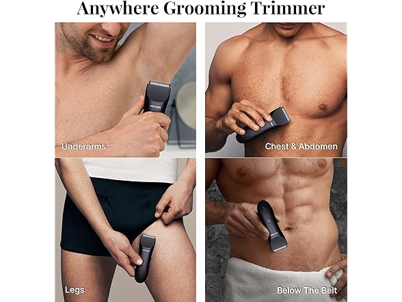MENHOOD Balls Trimmer for Men Grooming  