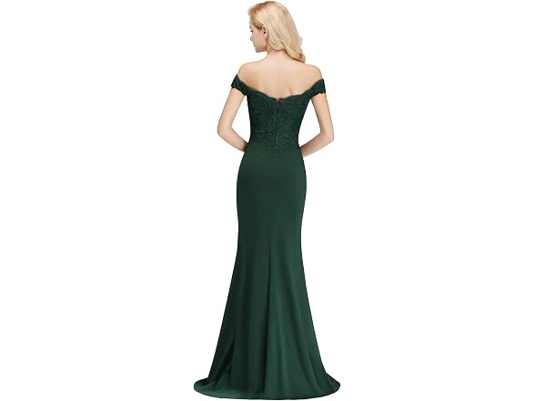 MisShow Women (8) Off Shoulder Appliques Formal