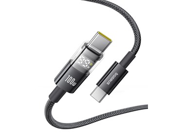 $9.99, Was $18.99, 47% Off! Baseus USB-C Cable | 100W 5A Fast Charging dealfomo