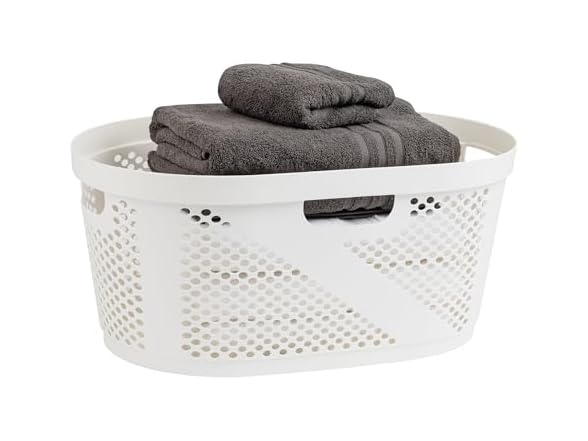 Mind Reader 40L Laundry Basket, Clothes Hamper