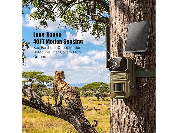 PyreQuad 4G LTE Outdoor Security Camera
