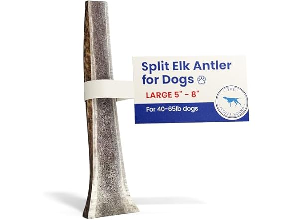 The Proper Hound Split Elk Antlers