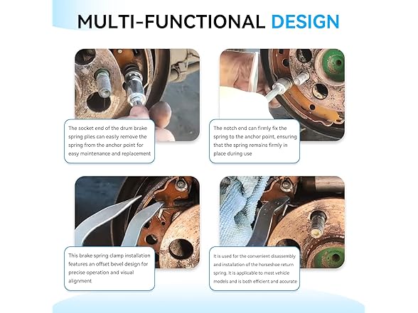 MEKICOWL AAP-Auto-069 Drum Brake Spring Pliers