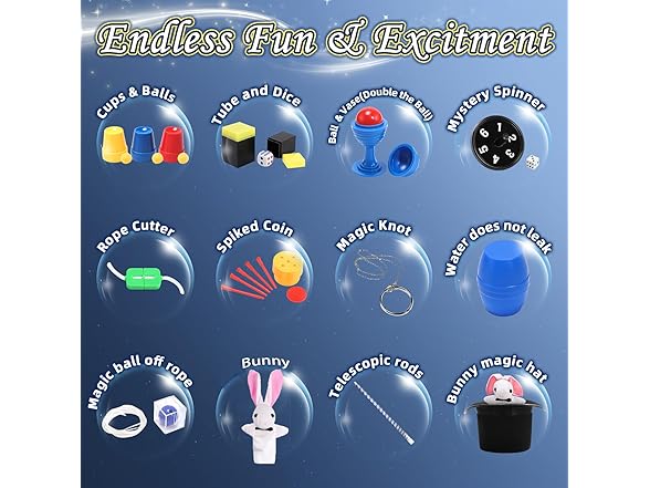 Skirfy Magic Tricks-Magic Kit