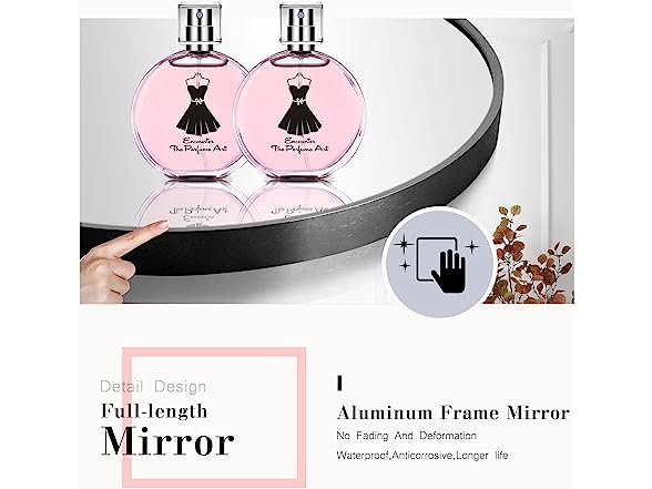 NeuType Arched Full Length Mirror with Stand