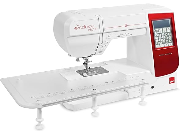 Elna eXcellence 680+ Fashion & Decor Edition Sewing Machine