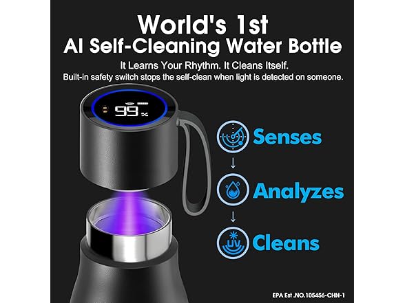 15oz Mini Smart Water Bottle