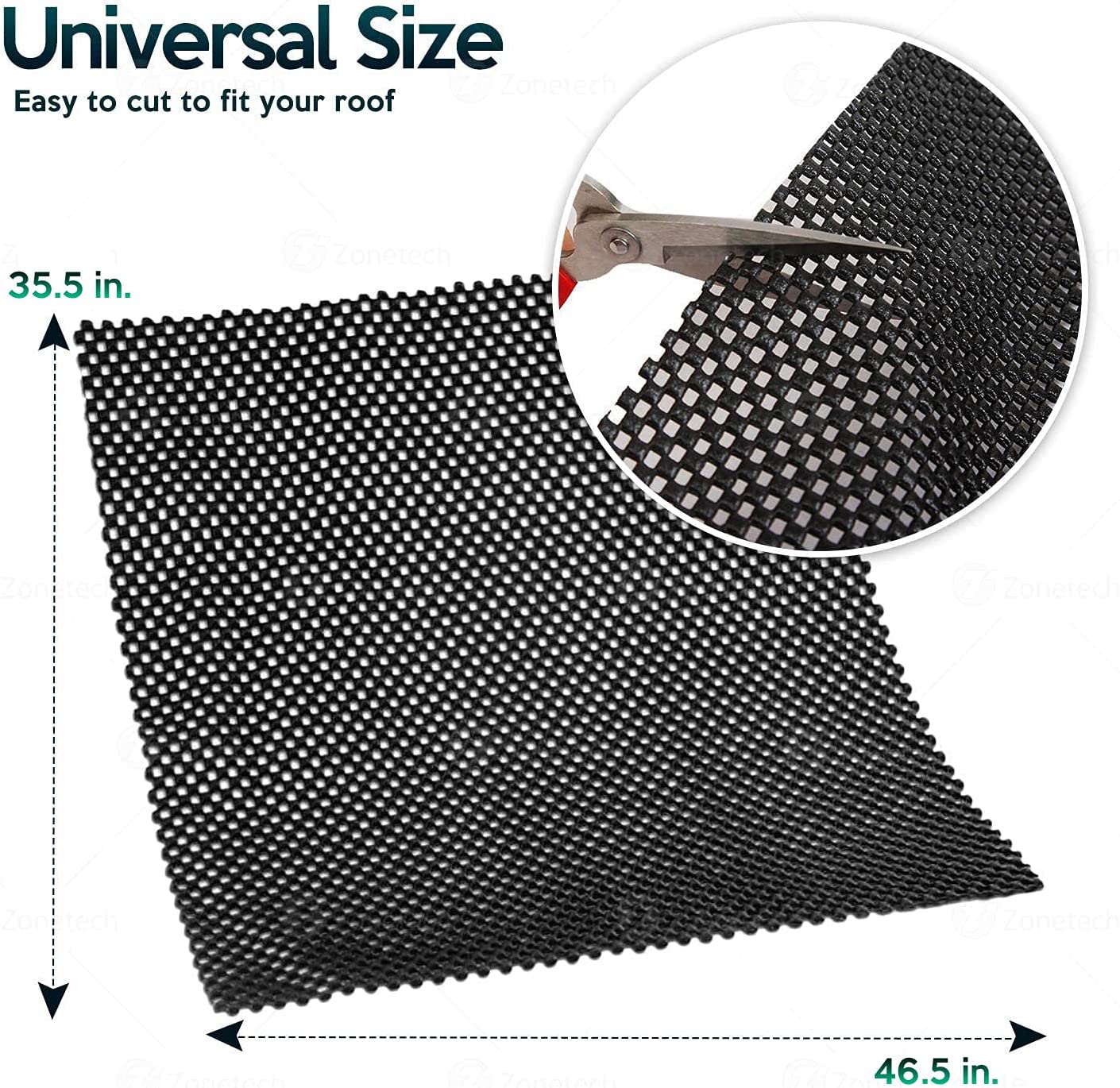 Zone Tech Car Roof Cargo Bag Protective Mat - Gallery 10