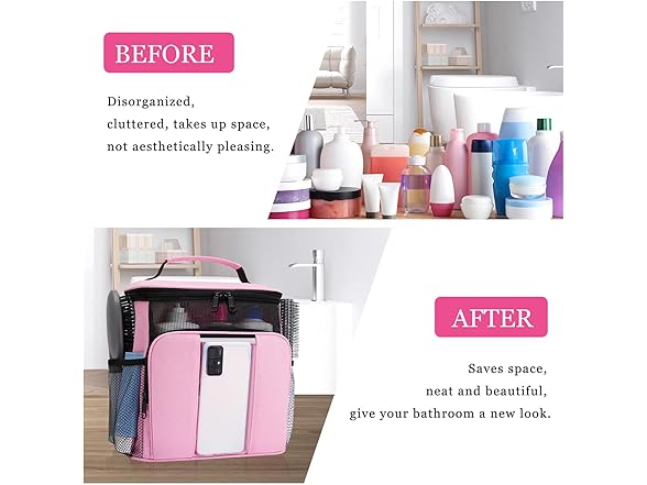 NOBLIGOAL Large Travel Toiletry Bag