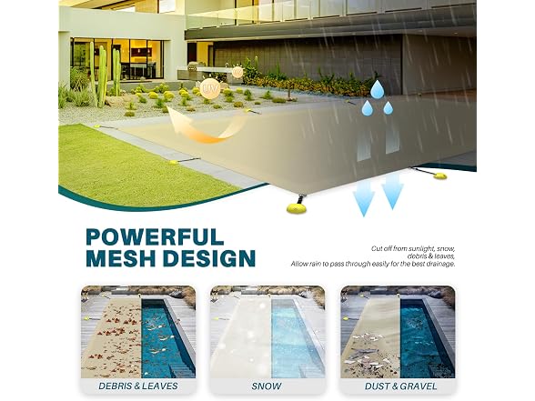 Coarbor Winter Pool Safety Cover