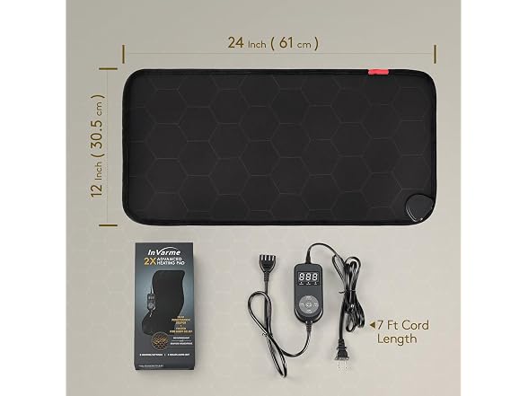 Fast-Heating Far Infrared Heating Pad