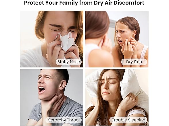 GloryAir Cool & Warm Mist Humidifier