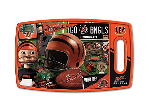 Cincinnati Bengals Cutting Board