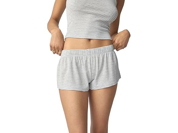 Heather Grey Stripe