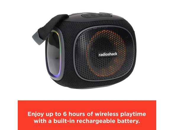 RadioShack 10W Wireless Bluetooth Mini Speaker