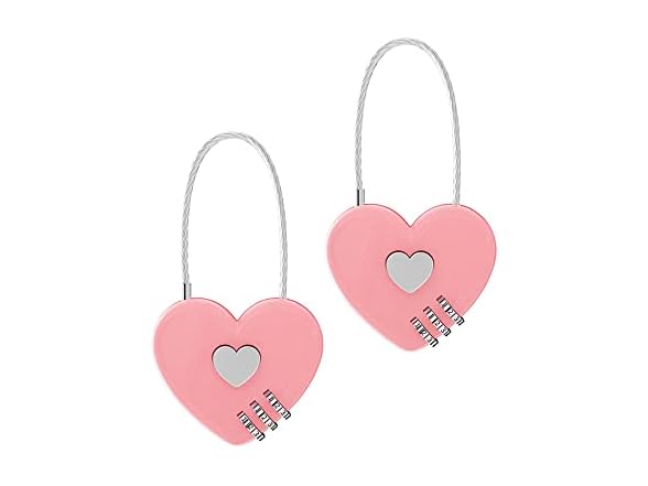 WANLIAN 2 Heart Combination Locks