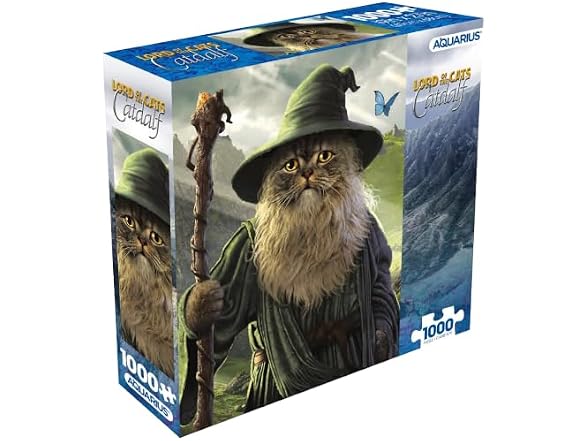 AQUARIUS Lord of the Cats Catdalf 1000 Piece Jigsaw Puzzle