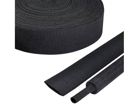 FOURUB 2:1 Heat Shrink Fabric Tubing 