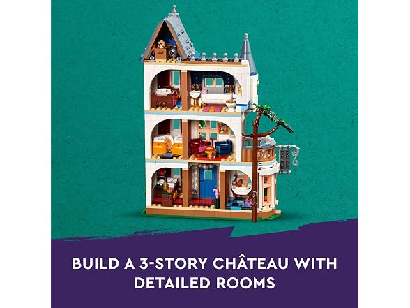 LEGO Friends Castle Bed and Breakfast Hotel Building Toy