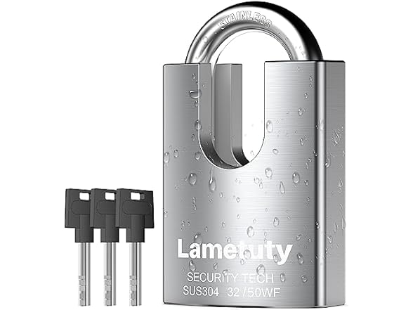 Stainless Steel Heavy Duty Padlock