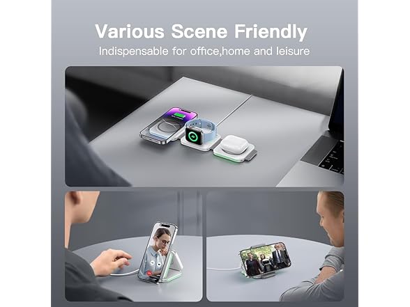 MURPISO 3 in 1 Charging Station for Apple