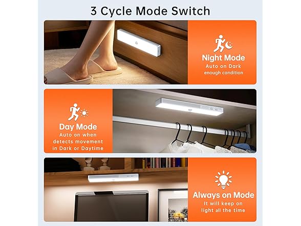 Lightbiz LED Closet Light with Charging Station