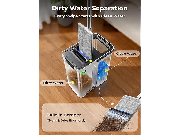 ADICOM Mop and Bucket Set