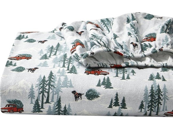 Eddie Bauer - Deer Flannel Sheets King