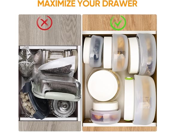 CuLiDing Collapsible Silicone Food Jars - Gallery 7