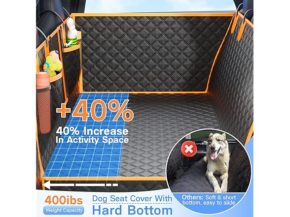 Twesync Dog Car Seat Cover