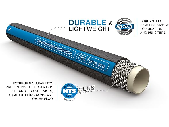 FITT Force Pro Water Hose, Lightweight