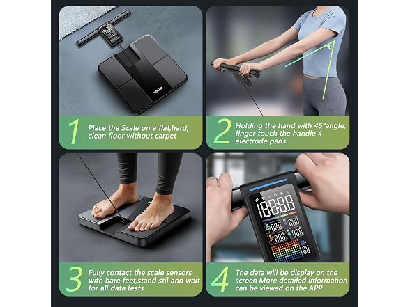 LVPIMAN Smart Scale for Body Weight