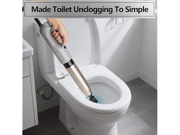 Demiwise High Pressure Toilet Plunger