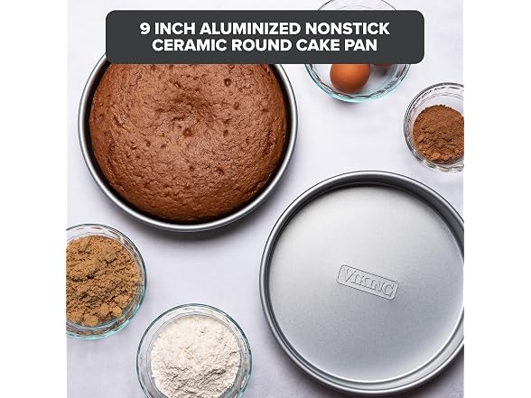 Viking Premium 9-Inch Nonstick Ceramic Round Cake Pan