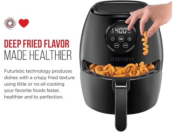 CHEFMAN 3.6Qt Air Fryer