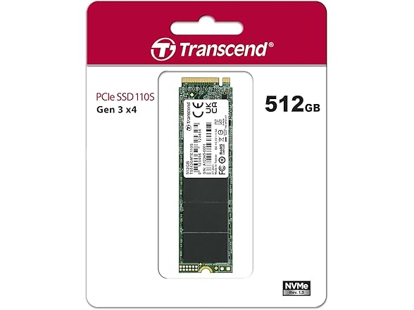 Transcend MTE110 512GB M.2 2280 SSD