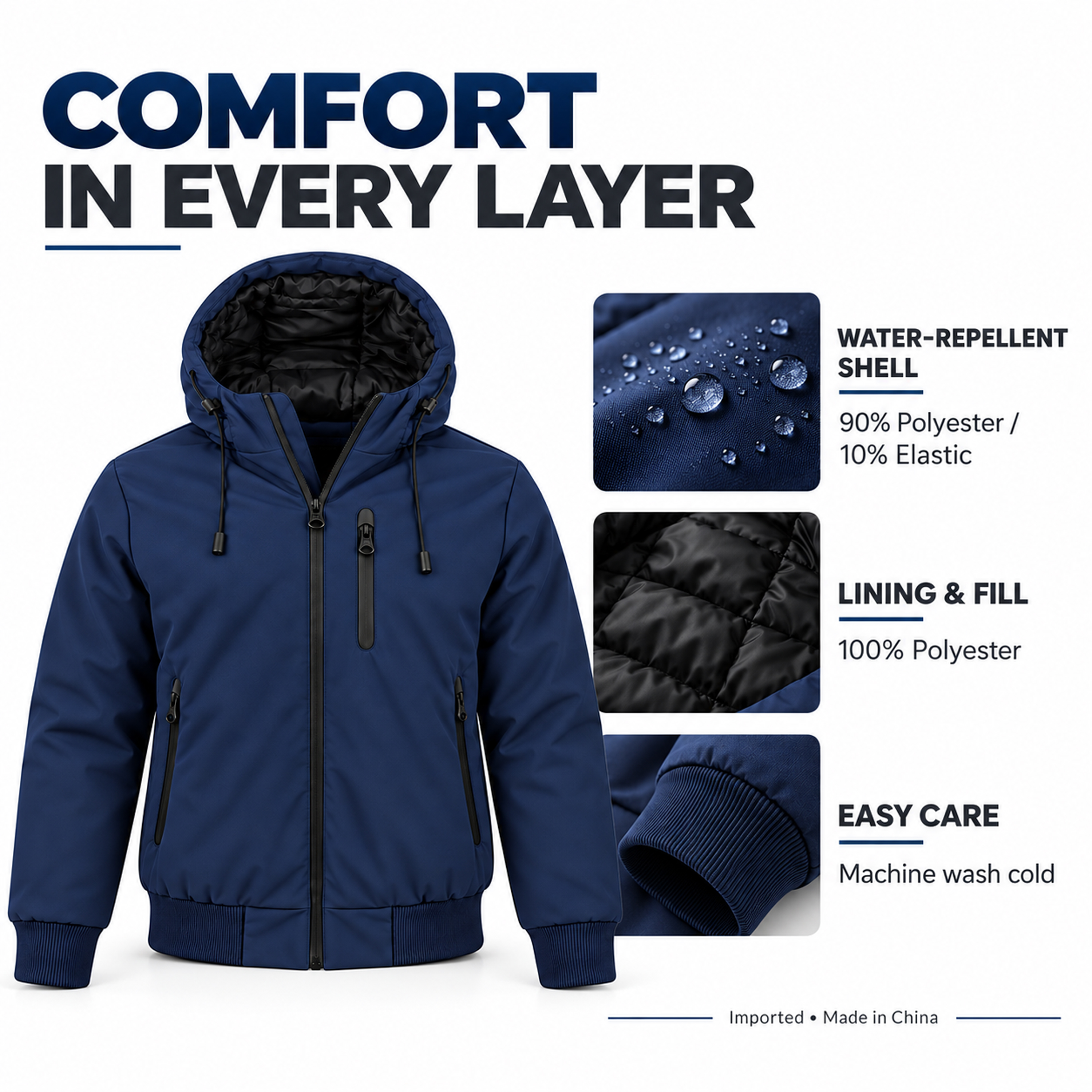 Mens Heavyweight Tech Jacket - Gallery 32