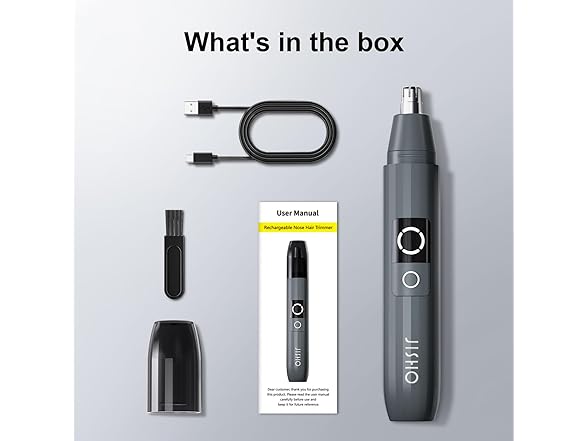 Rechargeable Ear and Nose Hair Trimmer
