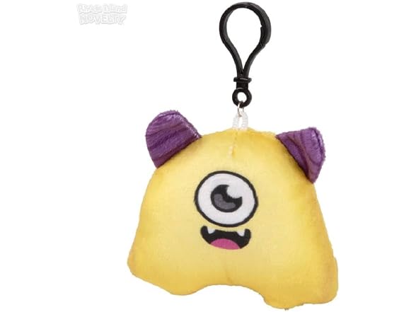 3.5" Monster Plush Clip On