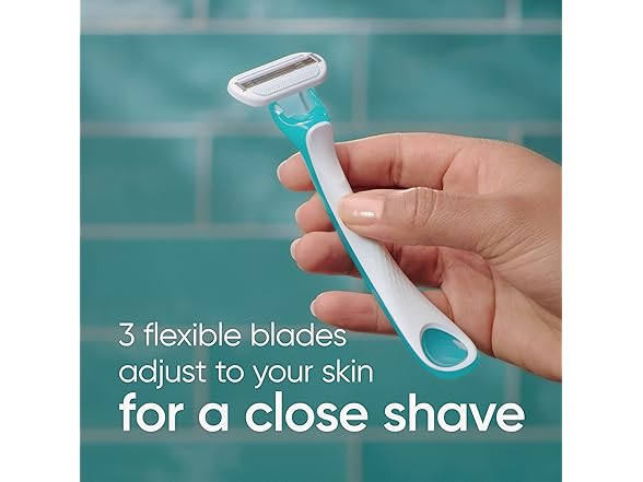 Gillette Venus Tropical Value Pack 6 Disposable Razors 3 Blades