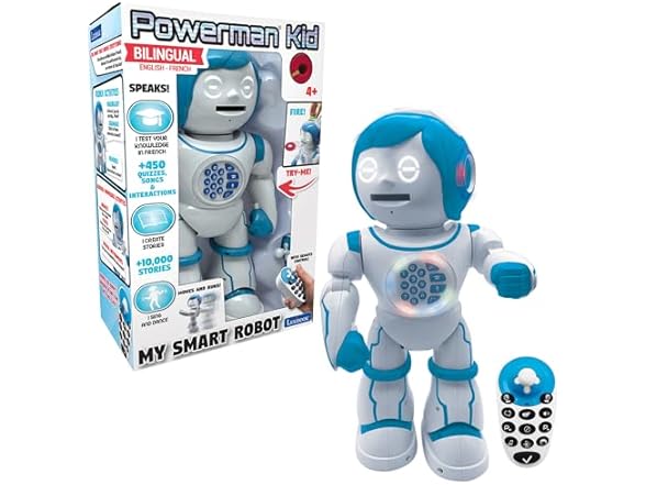 LEXiBOOK Powerman Kid - Bilingual Robot