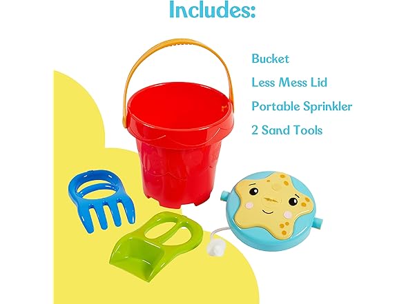Little Kids Fisher-Price 3-in-1 Beach Bucket