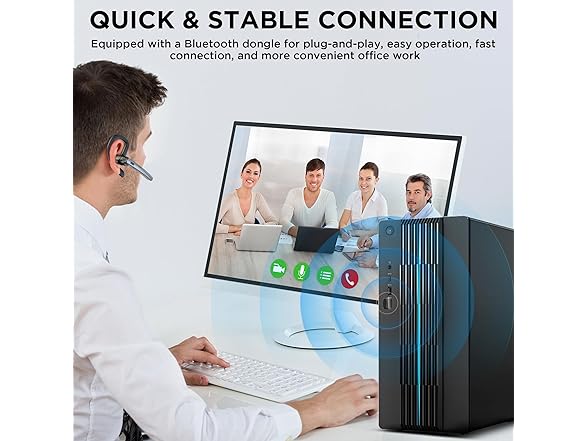 TERUNSOUl Bluetooth Headset