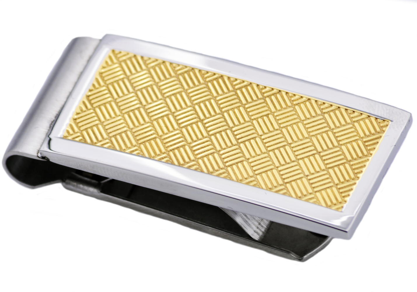 Stainless Steel Chevron Money Clip - Gallery 6