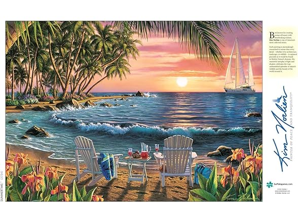 Buffalo Games - Kim Norlien - Summertime - 500 Piece