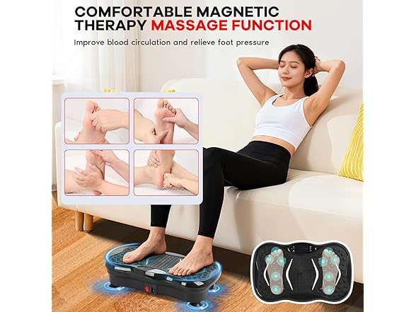FAHKNS Vibration Plate Exercise Machine