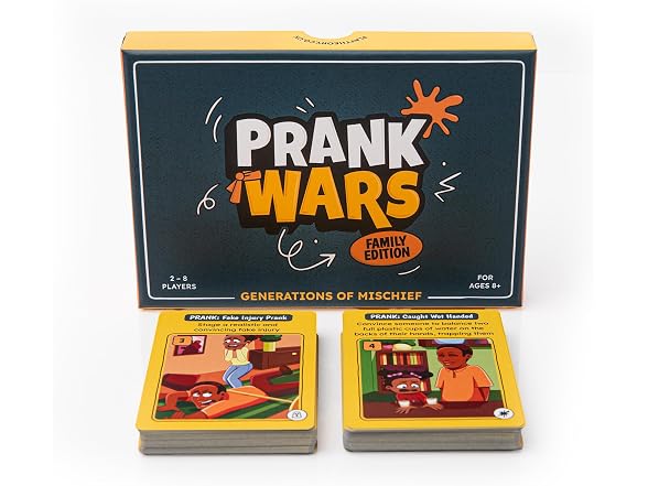 Play Theory Prank Wars Family Edition Card Game