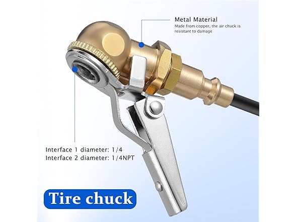 PartyKindom AAP-Auto-079 Tire Chuck with Clip
