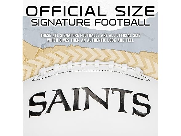 SAINTS Autograph Football